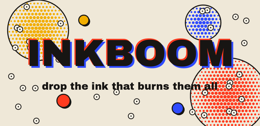 Inkboom: ink blasts on paper